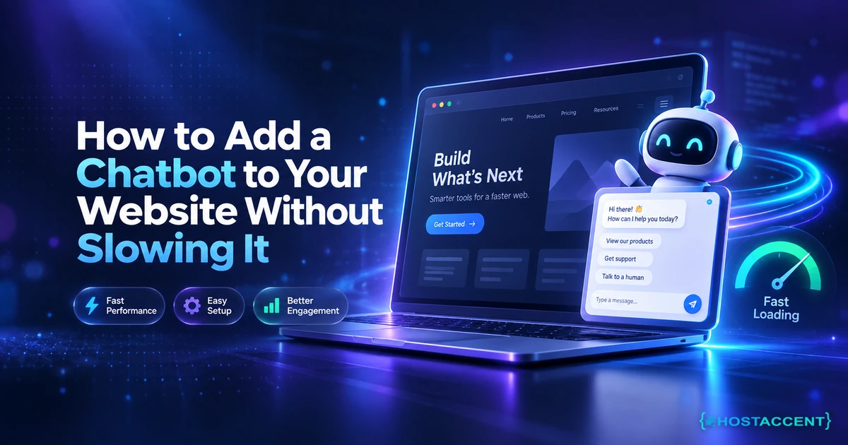 How to Add a Chatbot to Your Website Without Slowing It
