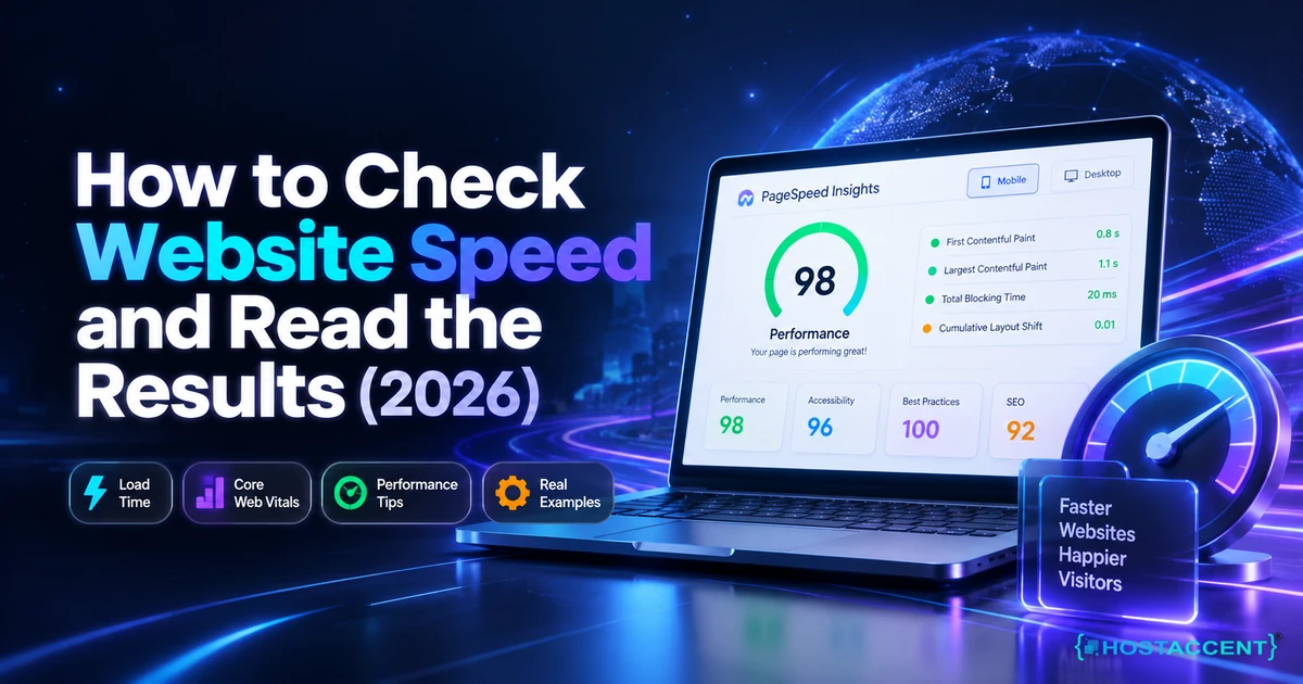 How to Check Website Speed and Read the Results (2026)