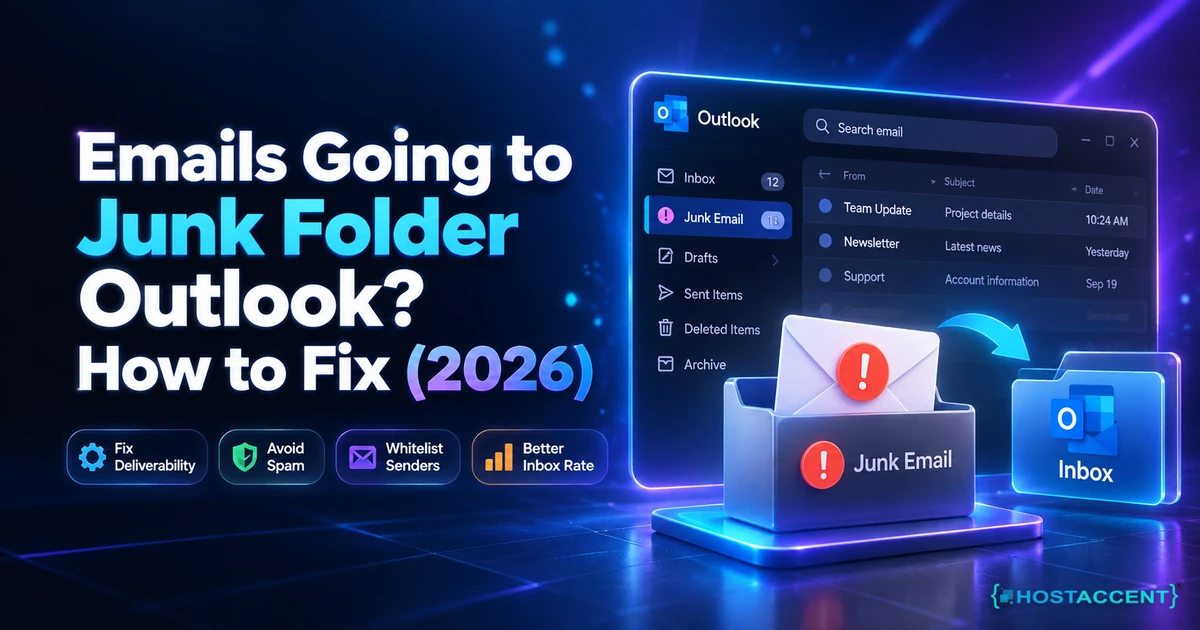Emails Going to Junk Folder Outlook? How to Fix (2026)