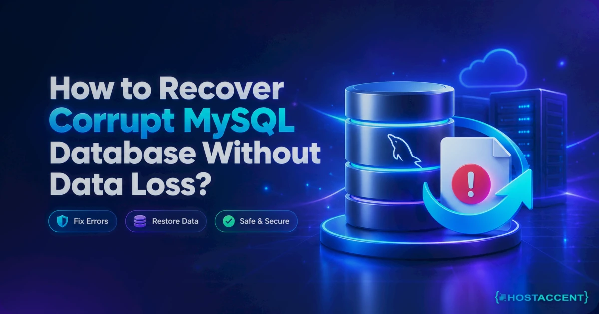 How to Recover Corrupt MySQL Database Without Data Loss?