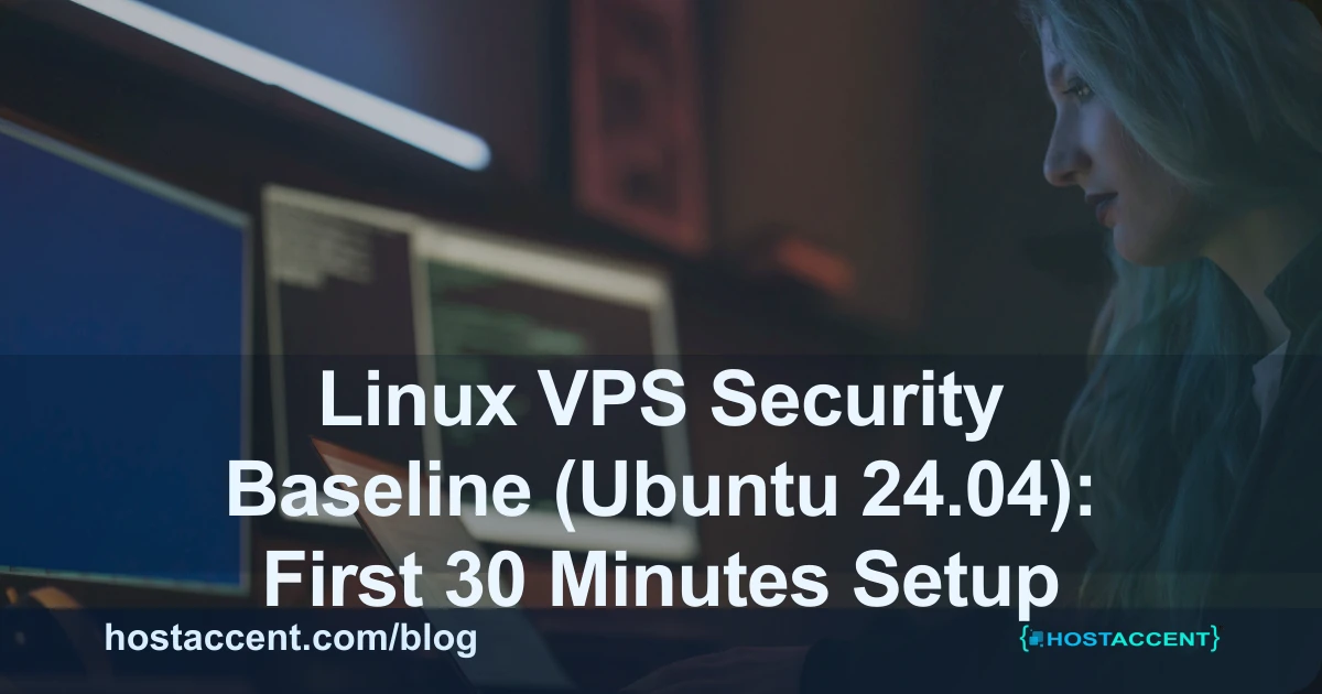 Linux VPS Security Baseline (Ubuntu 24.04) in 30 Min