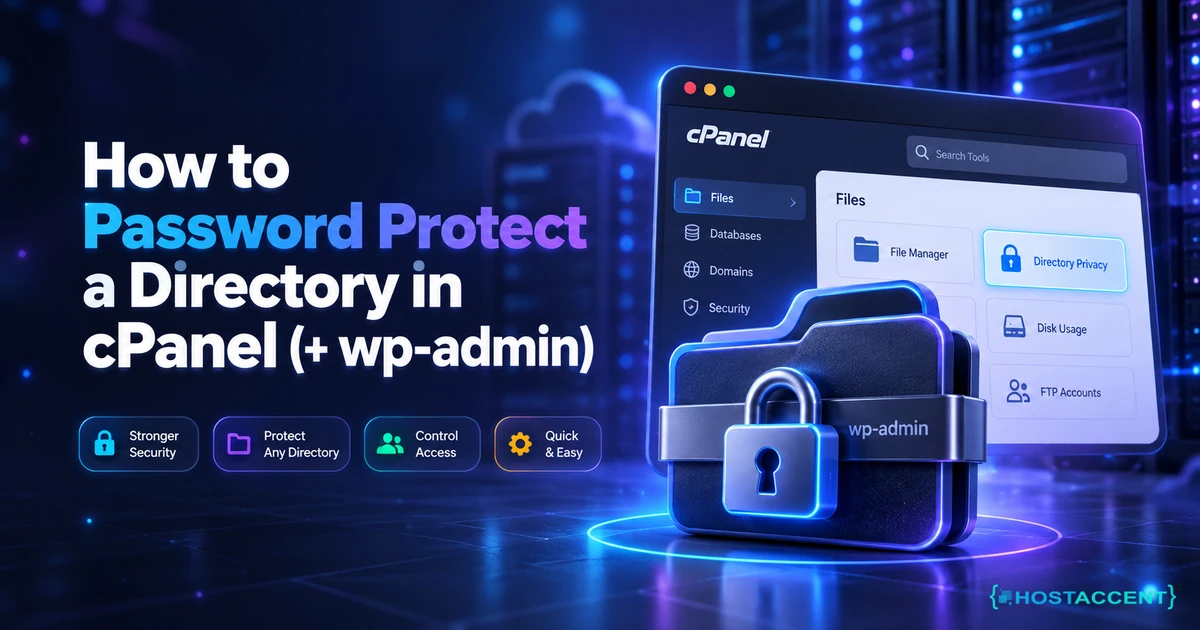 How to Password Protect a Directory in cPanel (+ wp-admin)