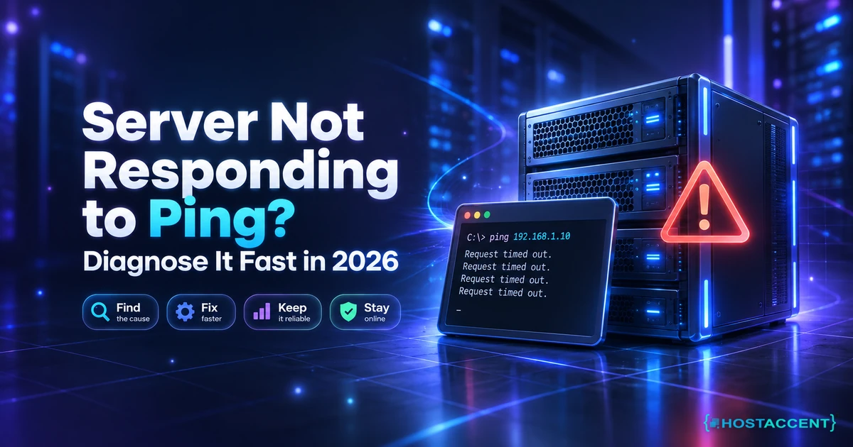 Server Not Responding to Ping? Diagnose It Fast in 2026