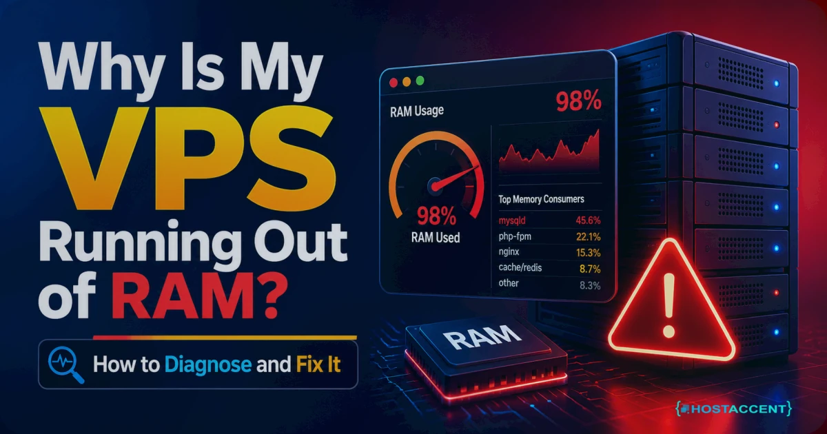 Why Is My VPS Running Out of RAM? How to Diagnose and Fix It